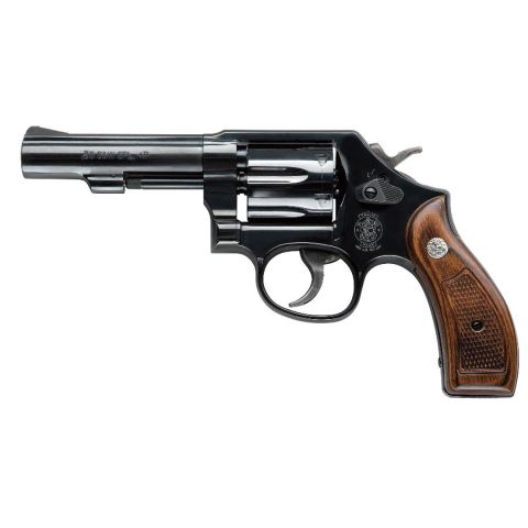 Smith & Wesson Mod. 10 Classic Series, Revolver Kal. .38 S&W Special + P, Lauflänge 6", starre Visierung, Carbon Steel - blue