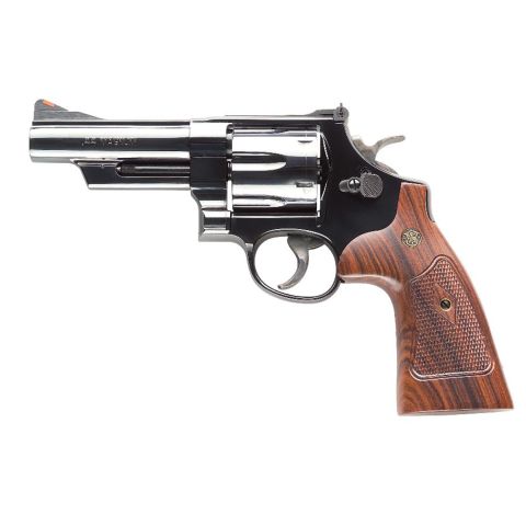 Smith & Wesson Mod. 29, Revolver Kal. .44 Magnum, Lauflänge 4", verstellbare Visierung, Carbon Steel - blue