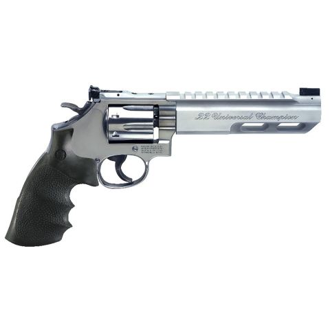 Smith & Wesson Universal Champion M617, Kal. .22lfb / Lauflänge 6" (15,2 cm), Lothar Walter Lauf m. Laufmantel