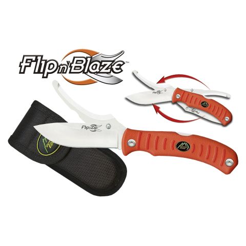 Taschenmesser mit Aufbruchklinge Flip n' Blaze / Flip n' Zip mit Nylonscheide