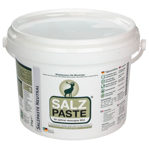 Mineralsalzpaste / 2 kg Eimer, neutral, für optimal versorgtes Wild