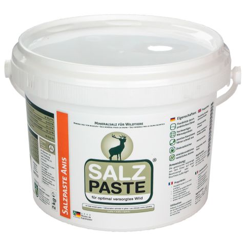 Mineralsalzpaste / 2 kg Eimer, Anis, für optimal versorgtes Wild