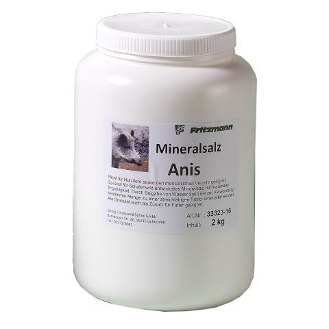 Mineralsalz Anisaroma / 2 kg, speziell für Schalenwild, maximale Ergiebigkeit