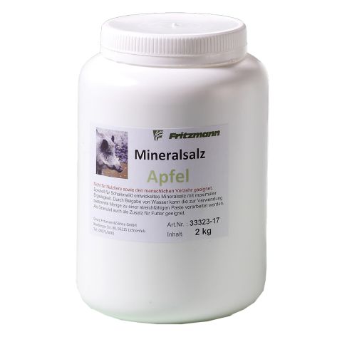 Mineralsalz Apfelaroma / 2 kg, speziell für Schalenwild, maximale Ergiebigkeit