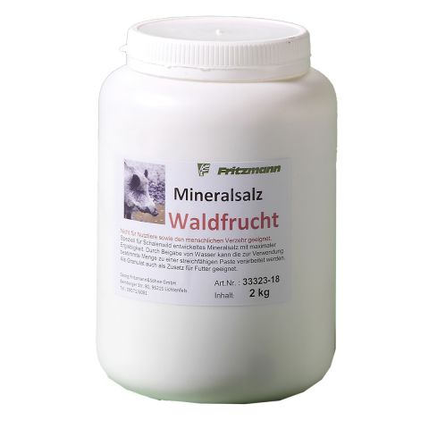 Mineralsalz Waldfrüchtearoma / 2 kg, speziell für Schalenwild, maximale Ergiebigkeit