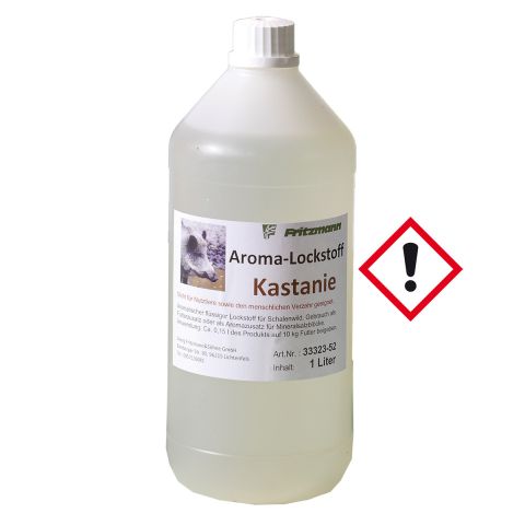 Aroma-Lockstoff / Kastanie, 1 Liter, aromatischer, flüssiger Lockstoff für Schalenwild