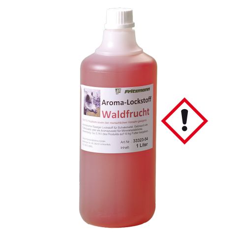 Aroma-Lockstoff / Waldfrucht, 1 Liter, aromatischer, flüssiger Lockstoff für Schalenwild