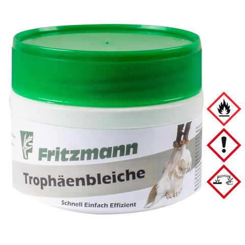 Trophäenbleiche / 250 g Pulver, für alle Jagdtrophäen, schnell-einfach-effizient