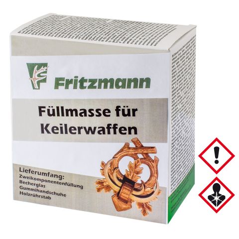 Füllmasse für Keilerwaffen / Set, leichte Handhabung und natürlich weiße Farbe