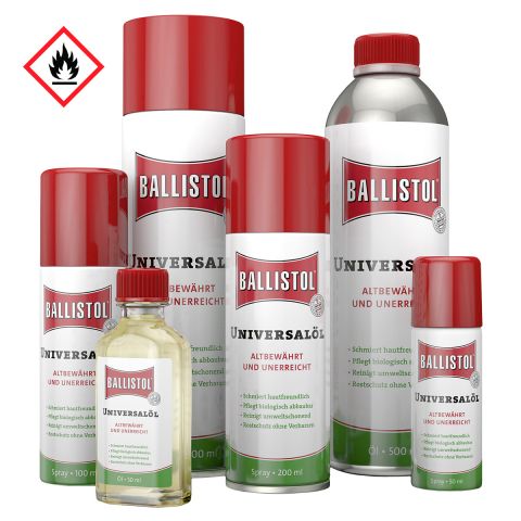 Ballistol Universalöl / als Spray, flüssig, Punktöler o. Tücher - Waffenöl, Pflegemittel