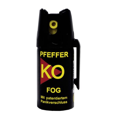 Tierabwehrspray, Pfeffer-KO FOG, 40 ml, patentierter Panikverschluss