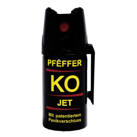 Tierabwehrspray, Pfeffer-KO Jet, 40 ml, patentierter Panikverschluss