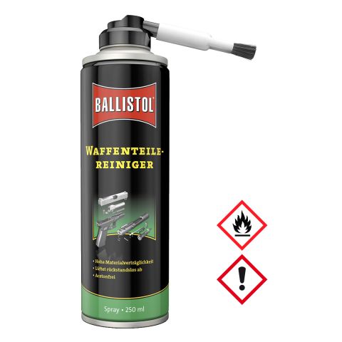 Ballistol Waffenteilereiniger Spray 250 ml, reinigt u. entfettet alle Waffenteile, acetonfrei