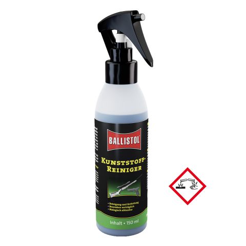 Ballistol Kunststoffreiniger, 150 ml Pumpspray, zuverlässige Reinigung