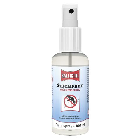 Ballistol Stichfrei / 100 ml Pumpspray, Mückenschutz, Sonnenschutz, Hautpflege