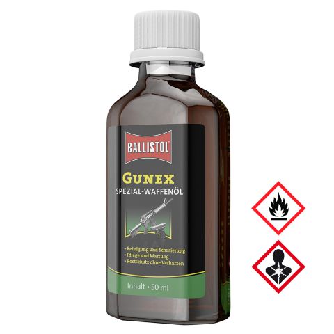 Ballistol Gunex Waffenöl, 50 ml flüssig, extremer Rostschutz