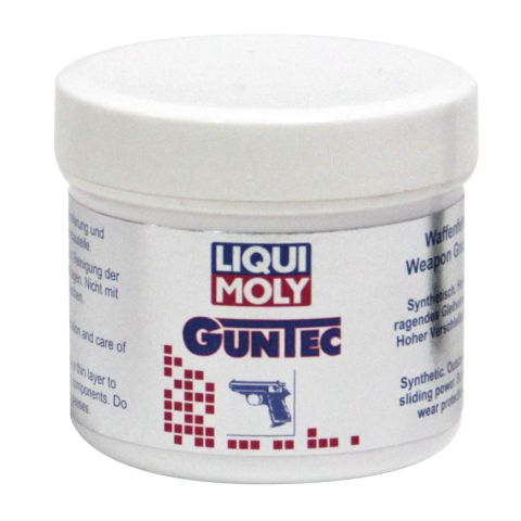 LIQUI MOLY GunTec Waffenfett, 70 g Dose, synthetisches Spezialfett, weißer Festschmierstoff