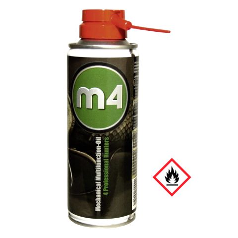 m4 Waffenöl, 200 ml Spray, langfristiger Korrosionsschutz, sehr gute Reinigung