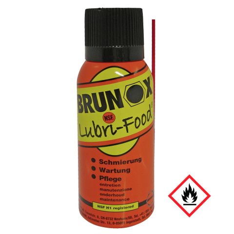 Brunox Lubri-Food, High-Tech-Multi-Spray - lebensmittelecht - 120 ml Pumpspray