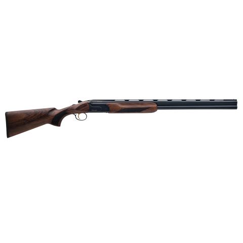 AKKAR Bockdoppelflinte Churchill 206E Hunting Black, Kal. 12/76 Mag., mattschwarzer Systemkasten