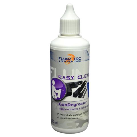 FLUNA TEC Gun Degreaser / Spezialentfetter, 100 ml Flasche, entfernt Öl, Fett u. Wachs, Waffenreinigung