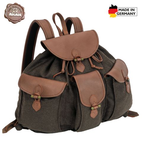 Rucksack Loden de Luxe - Elchleder/PISCHL-Loden