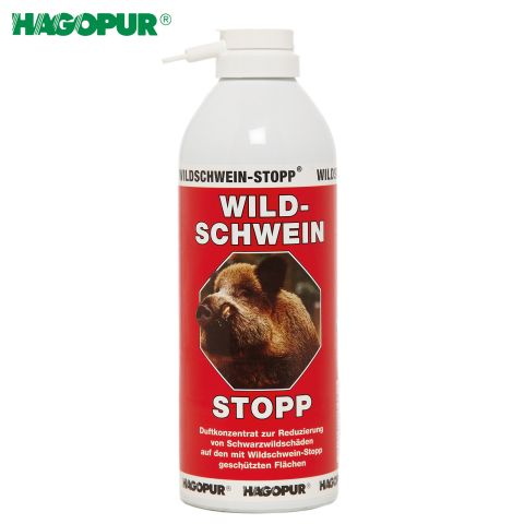 Hagopur Wildschwein-Stopp / 400 ml / vertreibt Tiere effektiv / reduziert Wildunfälle