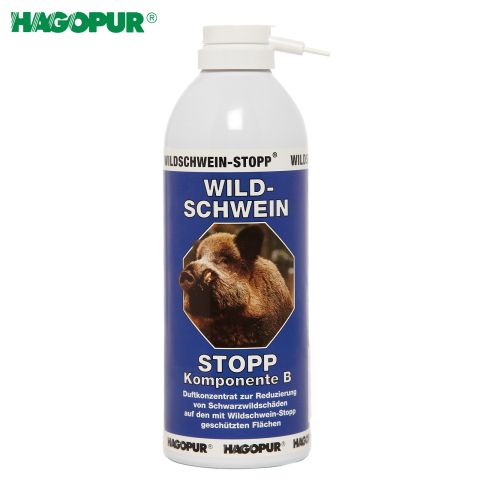 Hagopur Wildschwein-Stopp / 400 ml / blau / vertreibt Tiere effektiv