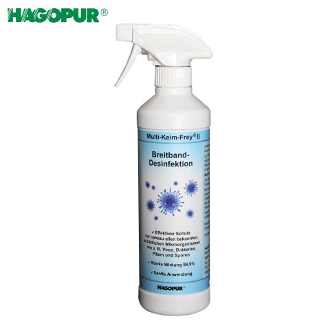 Hagopur Multikeim-Frey II / 500 ml Pumpspray mit 99,9% Wirksamkeit