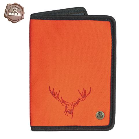 Jagdschein-Etui Neopren mit gelasertem Hirsch