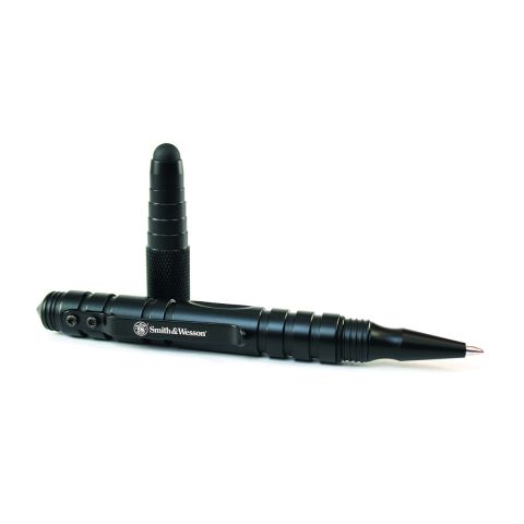 Smith & Wesson Tactical Stylus Pen / black, mit Glasbrecher und Screentip