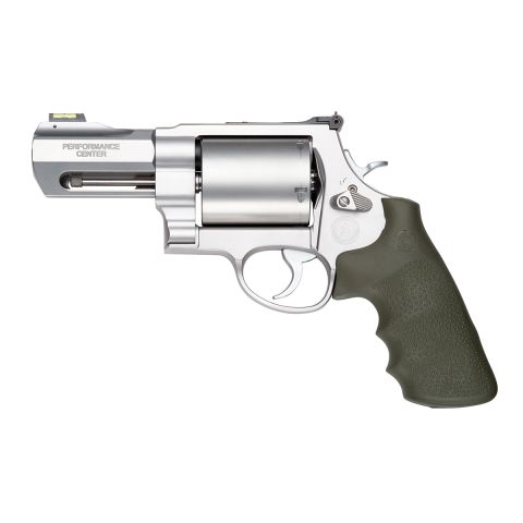 Smith & Wesson Mod. 460 XVR, Revolver Kal. .460 S&W Magnum, Lauflänge 3,5", verstellbare Visierung, mit Hi-Viz Fiber Optic Grün